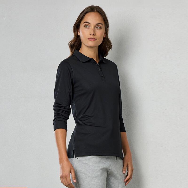 Womens Action Long Sleeve Polo Thumbnail