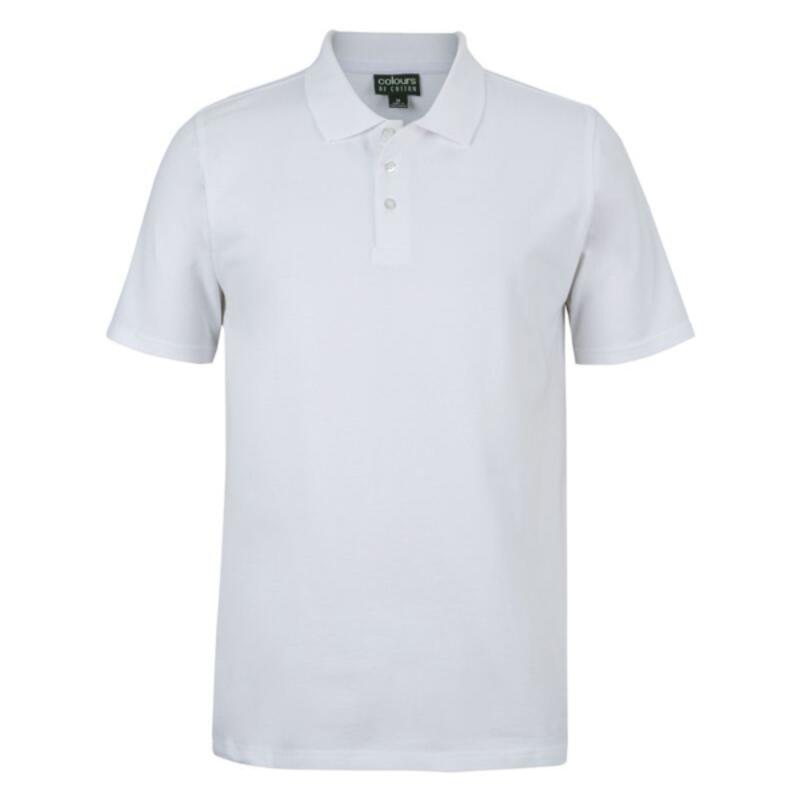 Mens C Of C Cotton Short Sleeve Stretch Polo Thumbnail