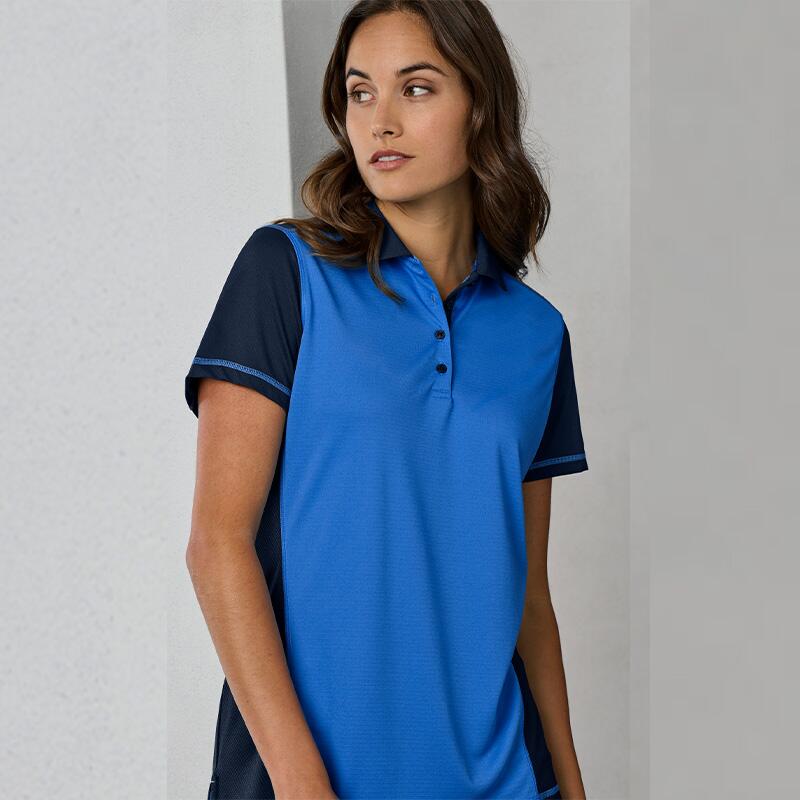 Womens Dart Short Sleeve Polo Thumbnail