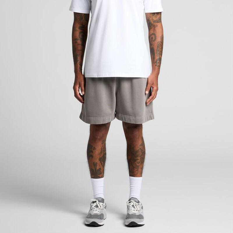 Mens Relax Faded Track Shorts 18" Thumbnail