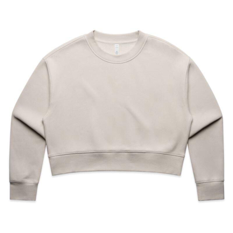 Womens Relax Crop Crew