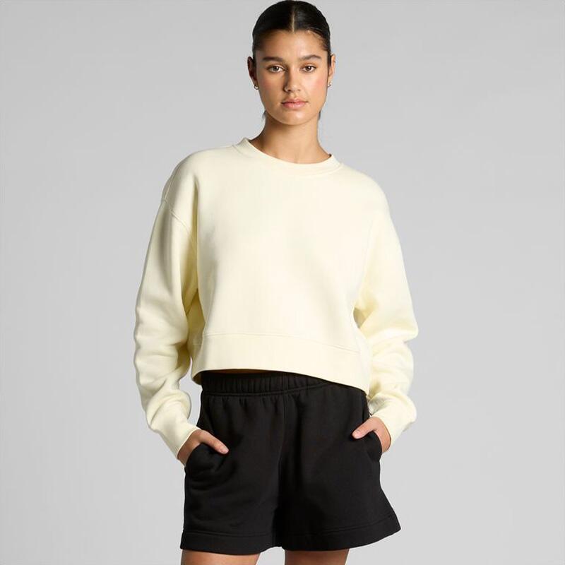 Womens Relax Crop Crew  Thumbnail