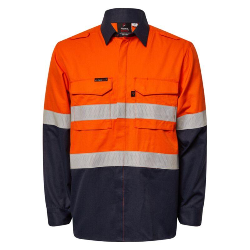 Inherent Hi Vis Reflective Shirt with Gusset Sleeves Thumbnail