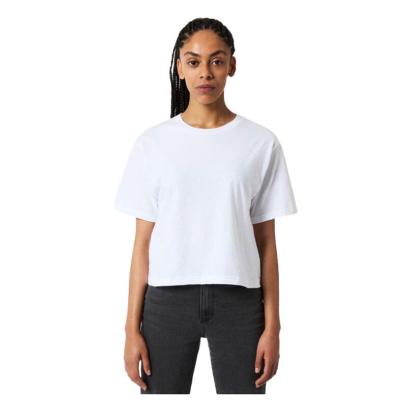 Womens Fine Jersey Boxy Tee Shirt Thumbnail