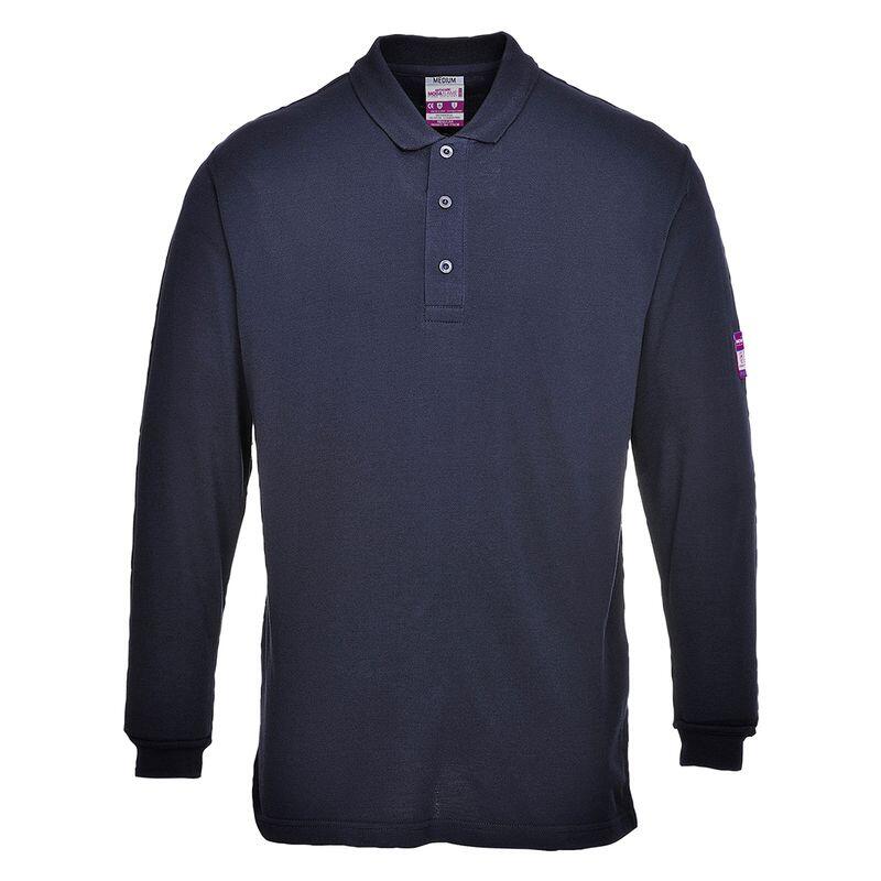 Modaflame FR Anti-Static Long Sleeve Polo Thumbnail