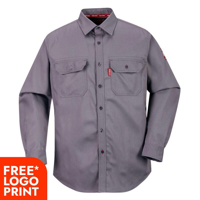 Mens Bizflame 88/12 FR Work Shirt Thumbnail