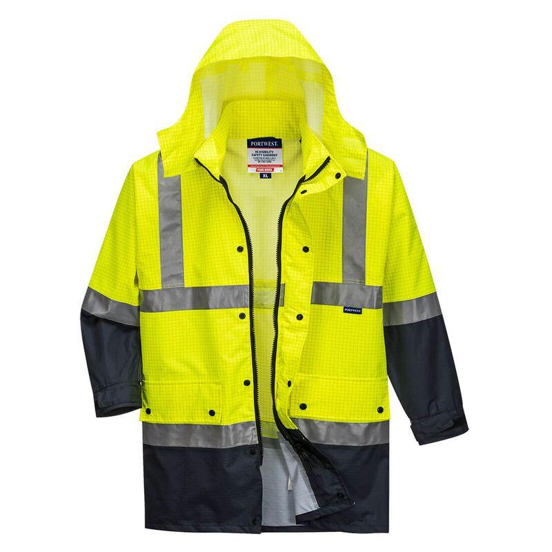 Mackay Hi-Vis Anti-Static Rain Traffic Jacket Thumbnail