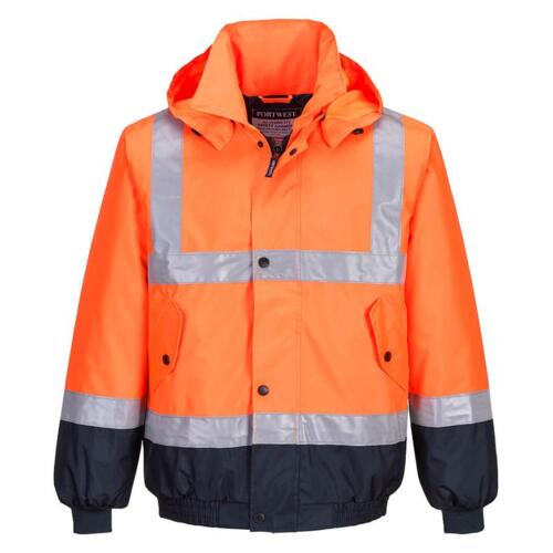 Hi-Vis Contrast Bomber Jacket Thumbnail