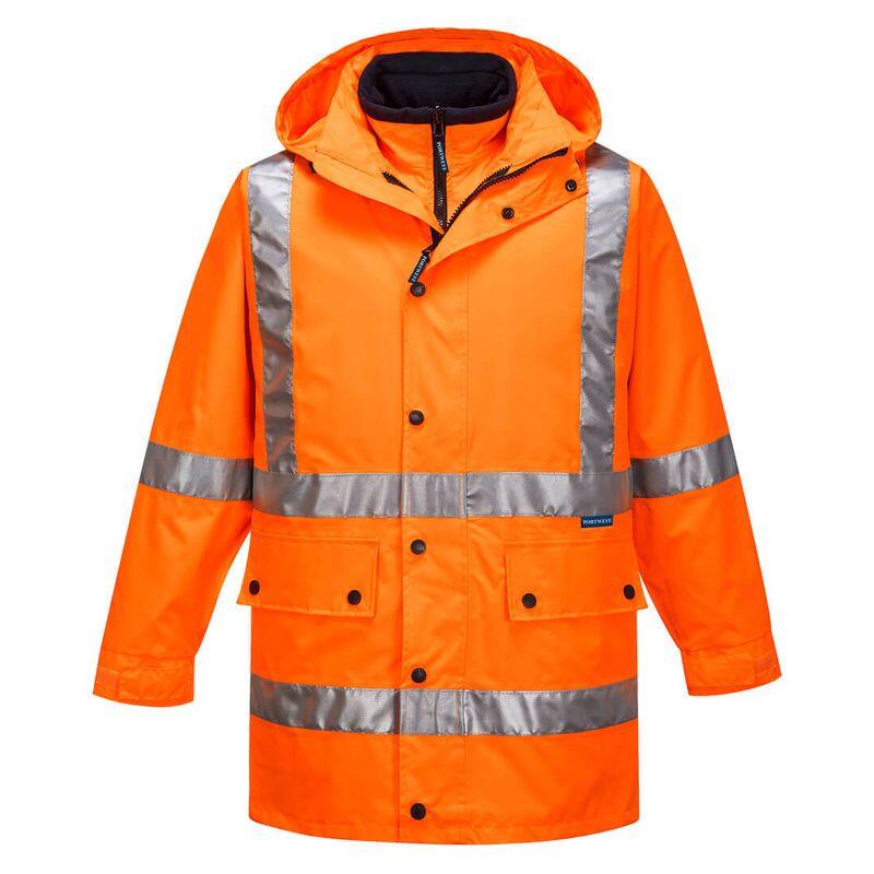 Max Hi-Vis X Back 4-in-1 Jacket Thumbnail