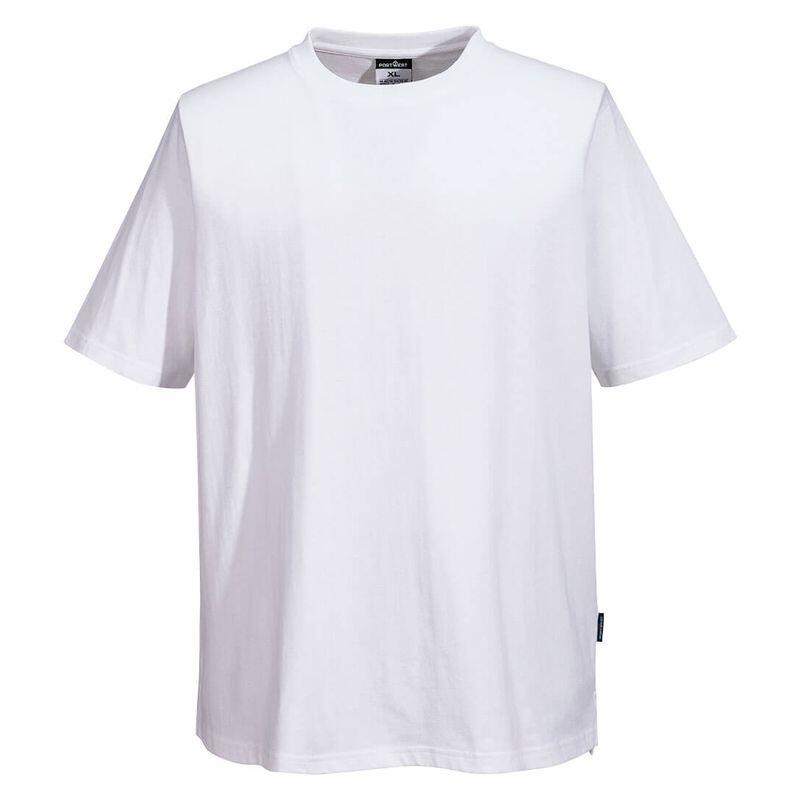Mens Cotton Mesh Air Pro Short Sleeve Tee Shirt Thumbnail