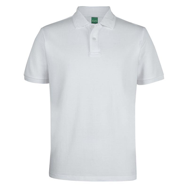 Mens C of C 320g Popcorn Cotton Polo Thumbnail