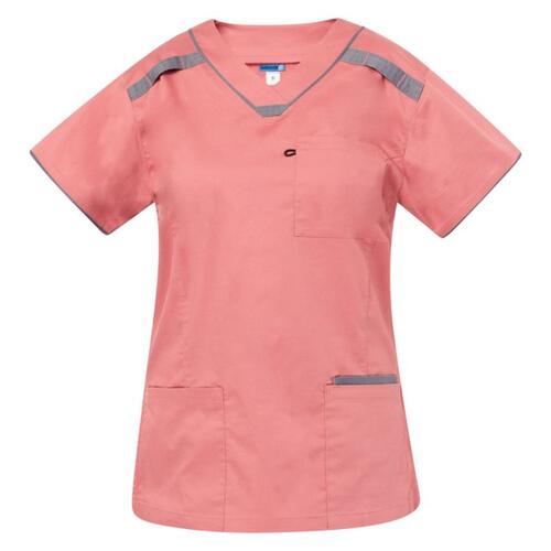 Womens Stretch Scrub Top Thumbnail