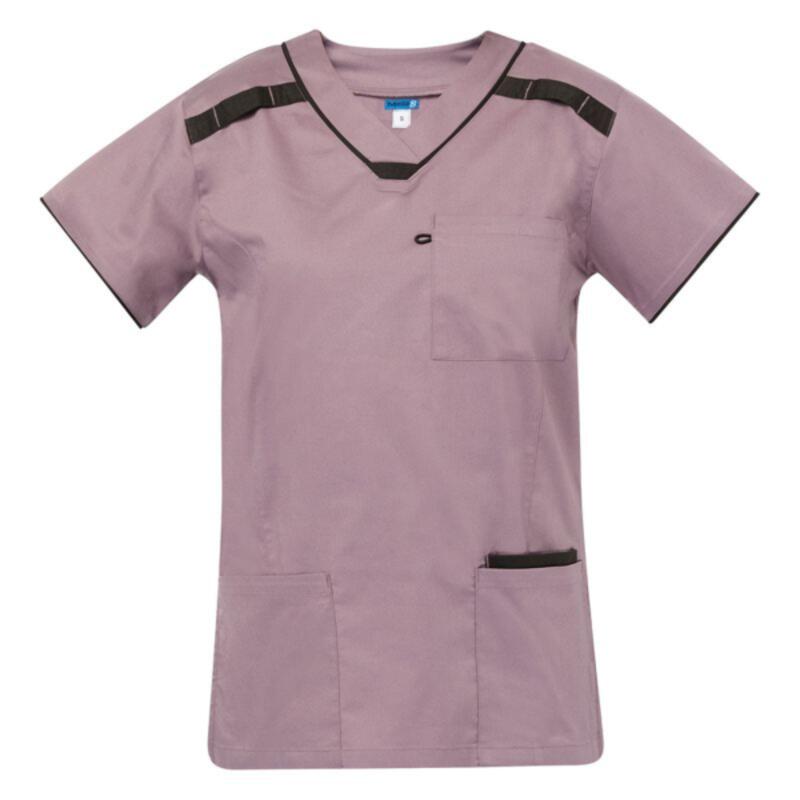 Womens Stretch Scrub Top Thumbnail