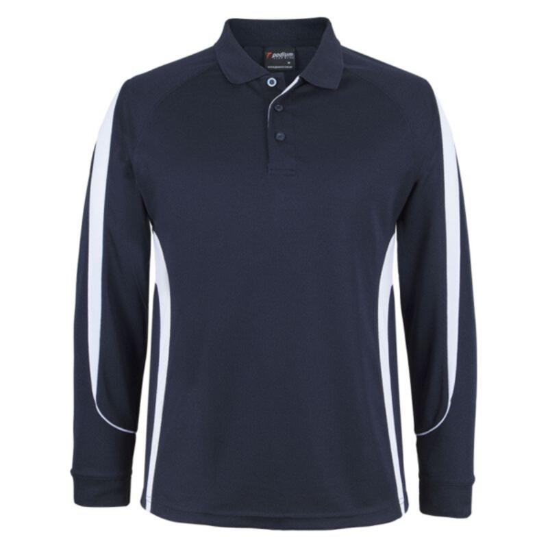 Mens Podium Long Sleeves Bell Polo Thumbnail