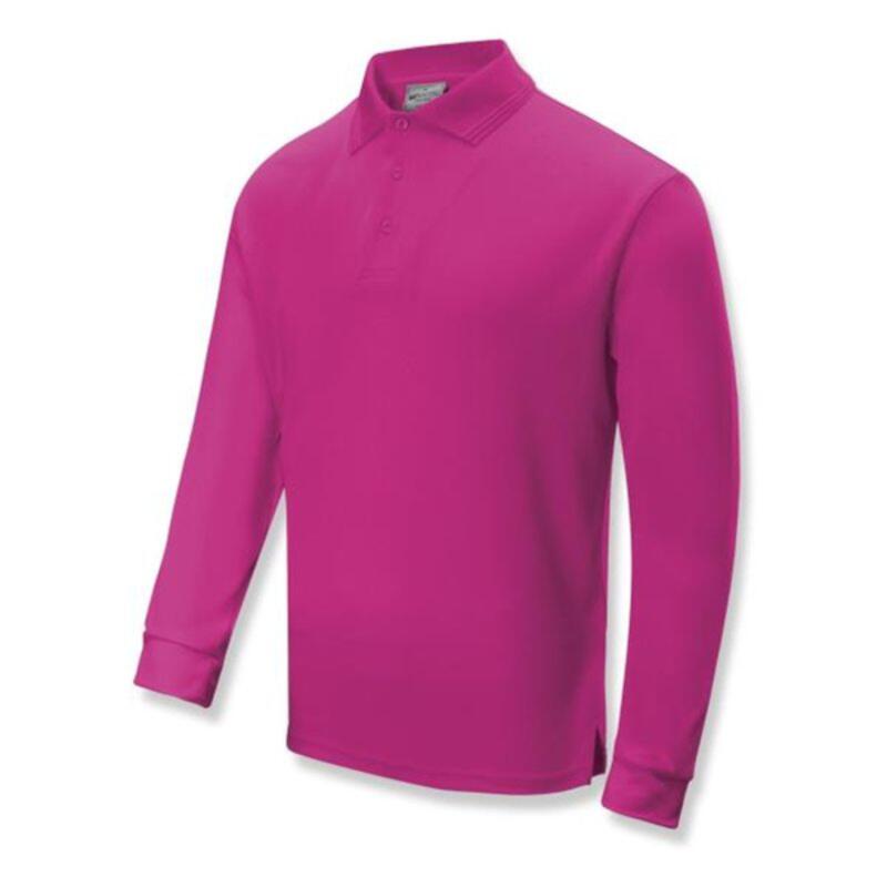 Unisex Adults Sun Smart Long Sleeve Polo