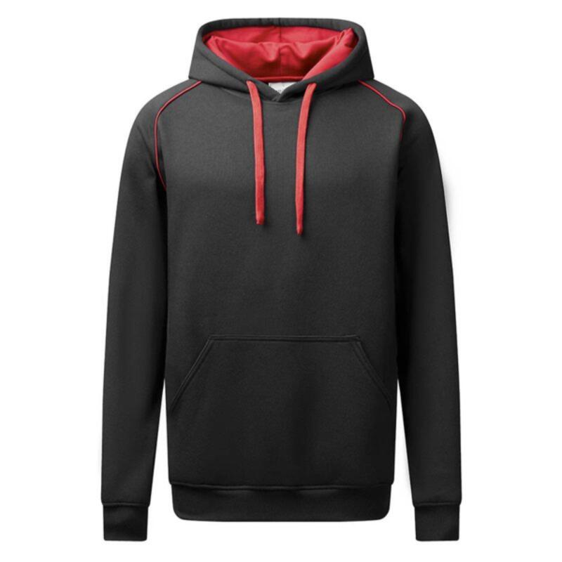 Mens Inner Hood Contrast Fleecy Hoodie