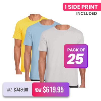 25X Mens Softstyle Tee Shirt Thumbnail