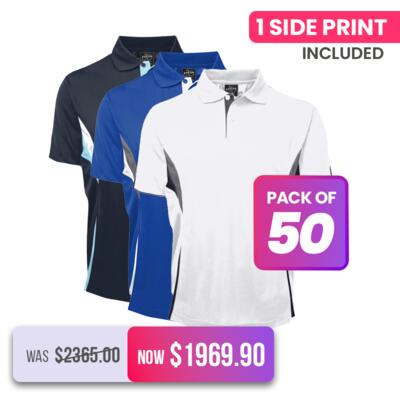 50X Mens Cool Polo Thumbnail