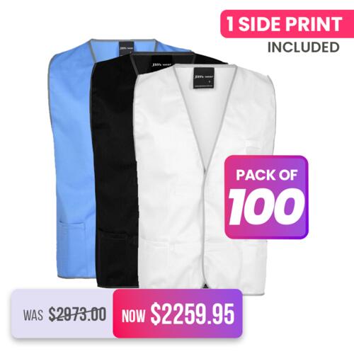 100X Men Coloured Tricot Vest Thumbnail