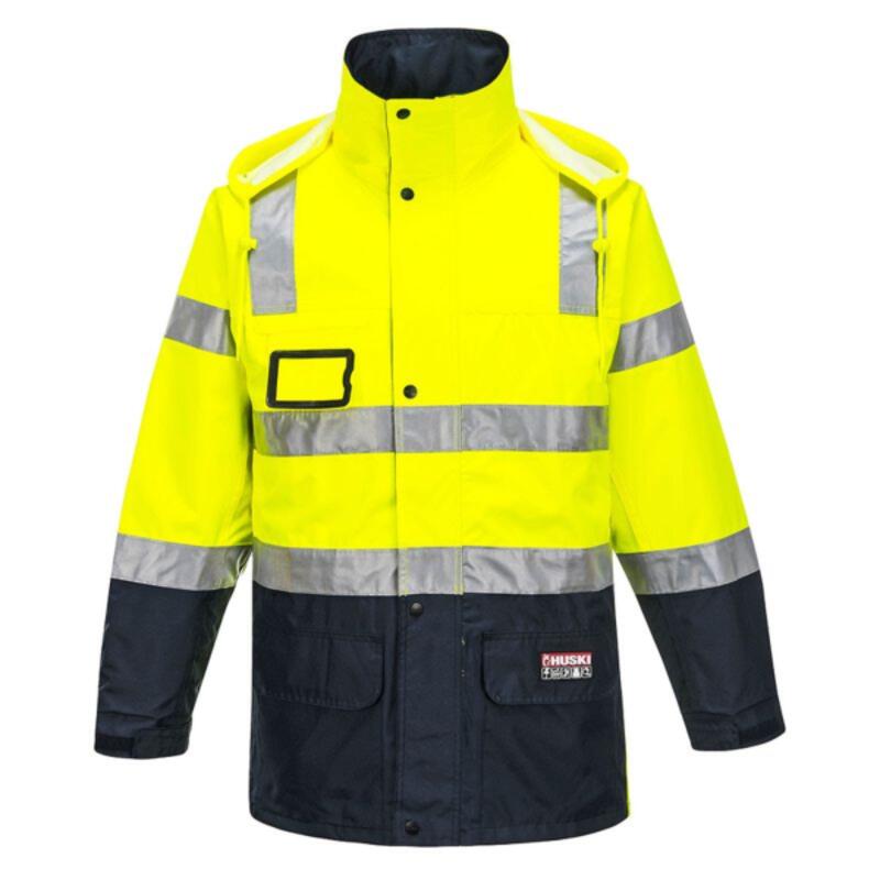 Huski Transit Hi-Vis Rain Jacket Thumbnail
