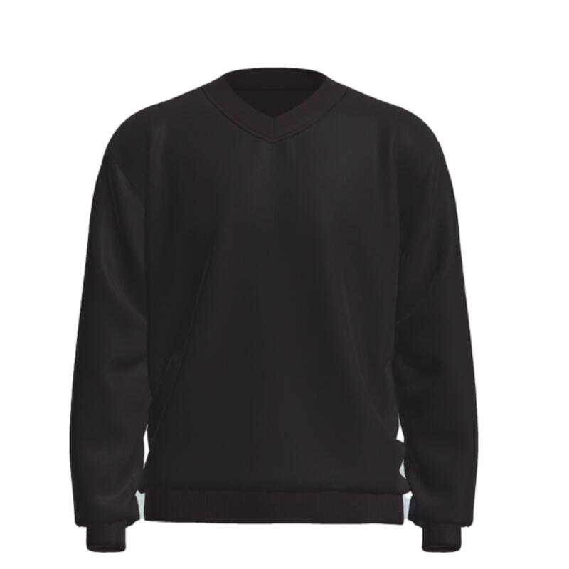 Unisex Adults V Neck Fleece Jumper Thumbnail