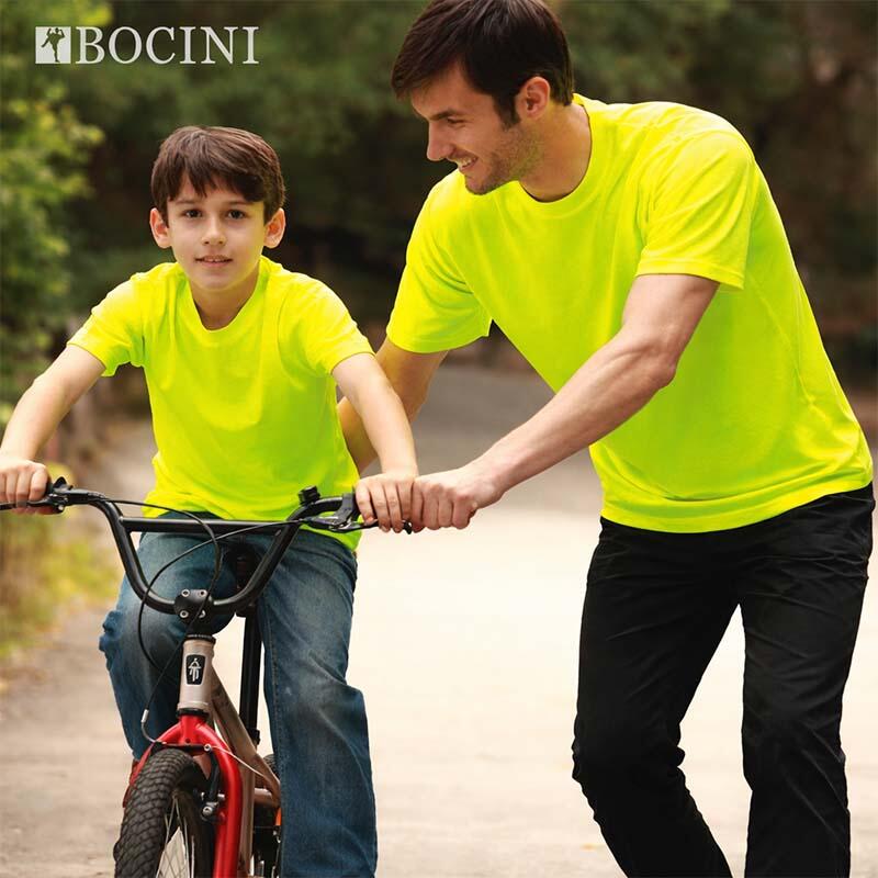 Unisex Adults Breezway Plain Round Neck Tee Shirt Thumbnail