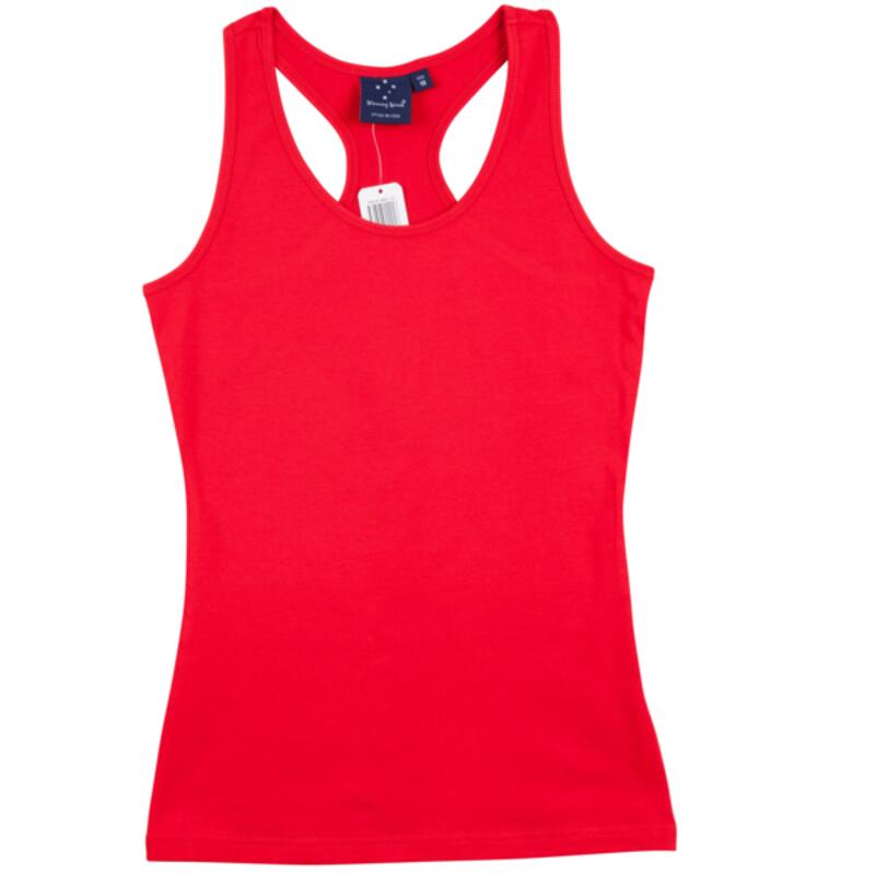 Womens Stretch Racerback Singlet