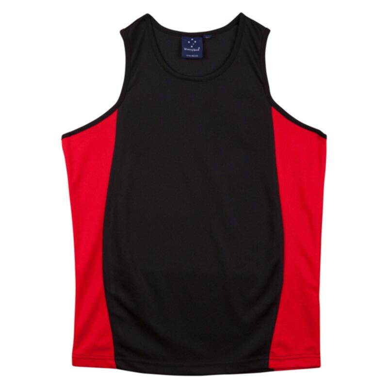 Mens Contrast Truedry Singlet