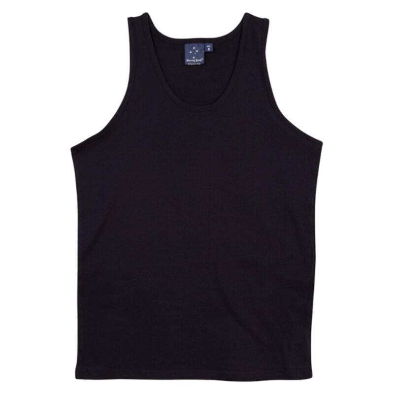 Mens Cotton Trainer Singlet