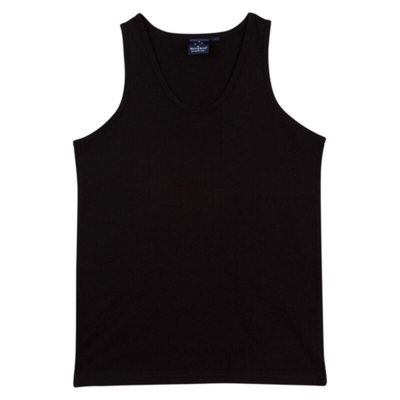 Mens Cotton Trainer Singlet