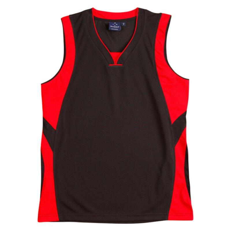 Audlts Cooldry® Basketball Contrast Colour Singlet