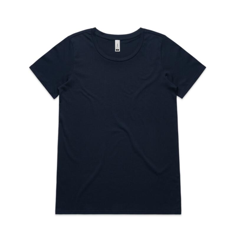 Womens Shallow Scoop Tee Thumbnail