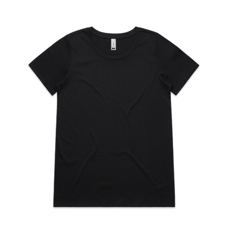 Womens Shallow Scoop Tee Thumbnail