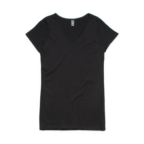 Womens Bevel V-Neck Tee