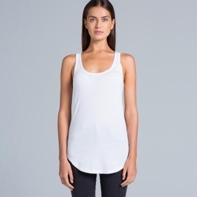 Womens Dash Racer Back Singlet Thumbnail