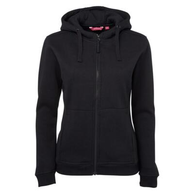 Womens Full Zip Fleece Hoodie Thumbnail