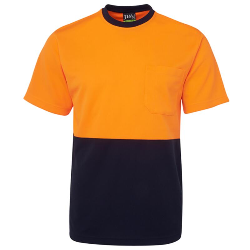 Mens Hi Vis Traditional Tee Shirt Thumbnail