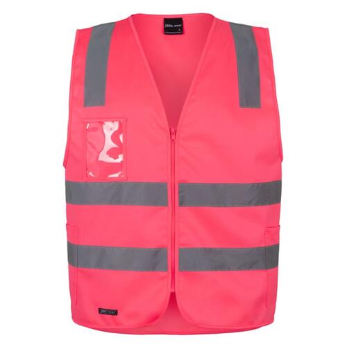 Mens Hi Vis (D+N) Zip Safety Vest