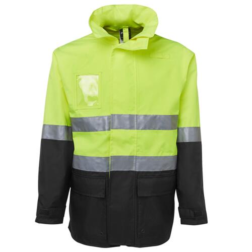 Mens Hi Vis (D+N) Long Line Jacket