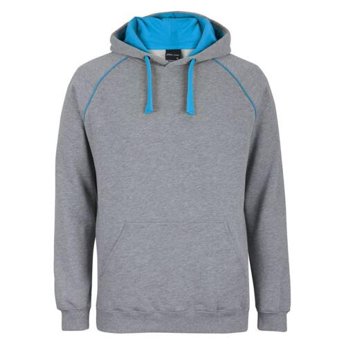 Adults Contrast Fleecy Hoodie