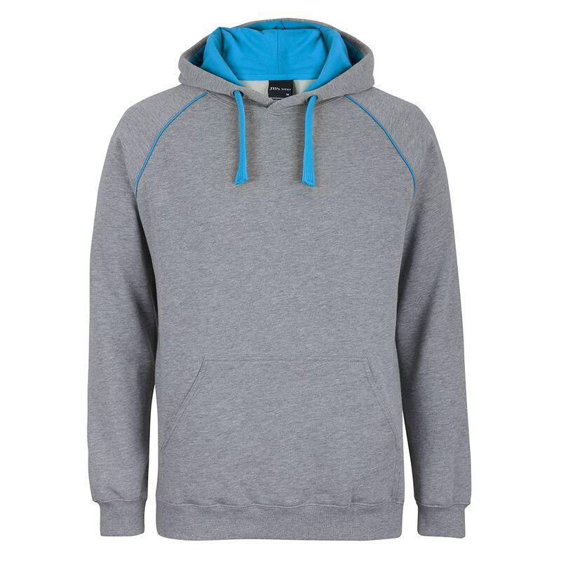 Adults Contrast Fleecy Hoodie Thumbnail