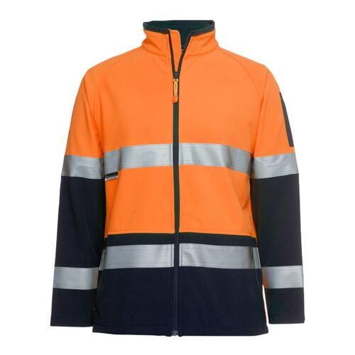 Mens Hi Vis (D+N) Softshell Jacket