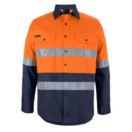 Hi Vis Long Sleeve (D+N) 150G Work Shirt