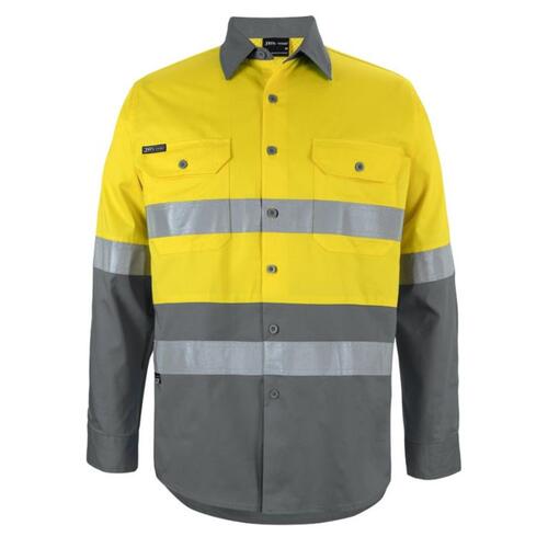 Hi Vis Long Sleeve (D+N) 150G Work Shirt