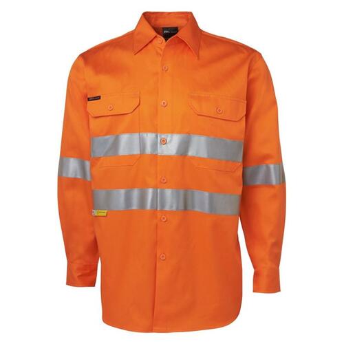 Mens Hi Vis Long Sleeve (D+N) 190G Shirt