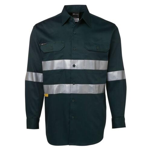 Mens Hi Vis Long Sleeve (D+N) 190G Shirt
