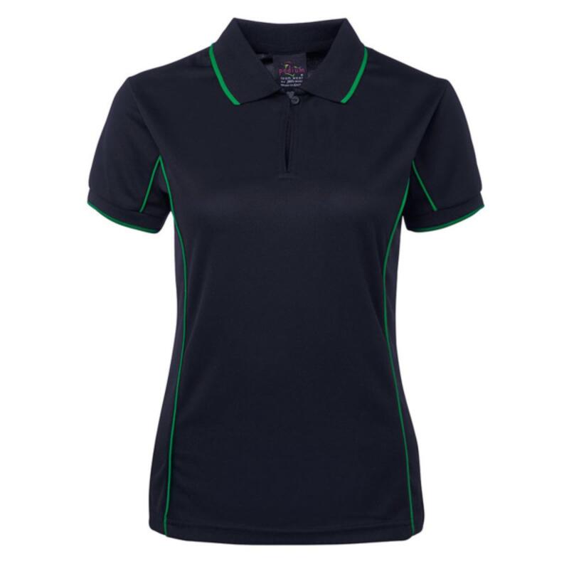 Womens Piping Polo Thumbnail