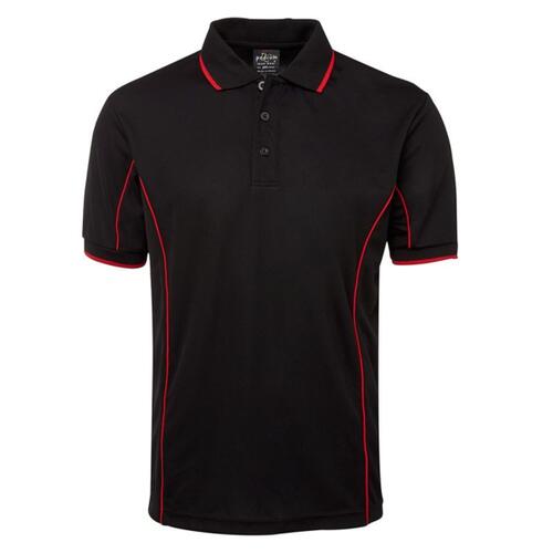 Mens Short Sleeve Piping Polo Thumbnail