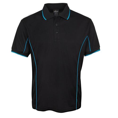 Mens Short Sleeve Piping Polo Thumbnail