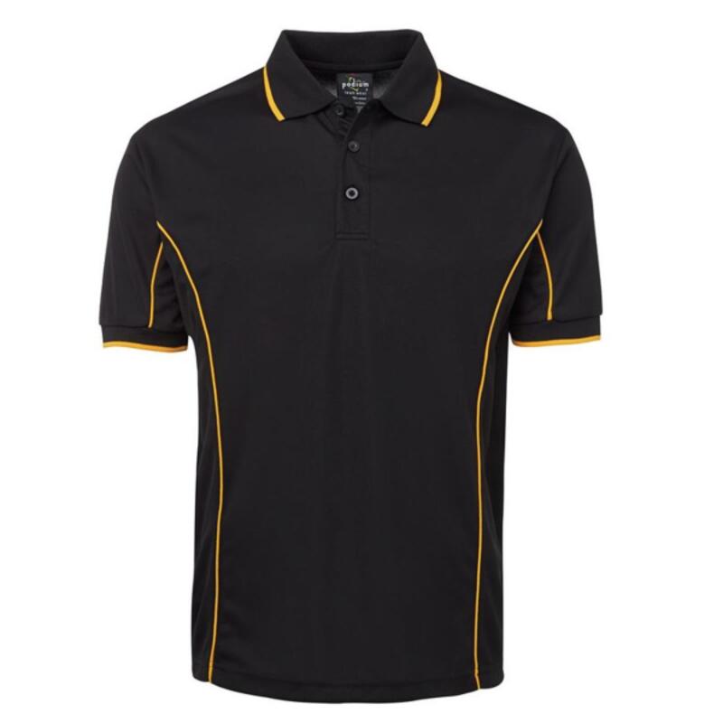 Mens Short Sleeve Piping Polo Thumbnail